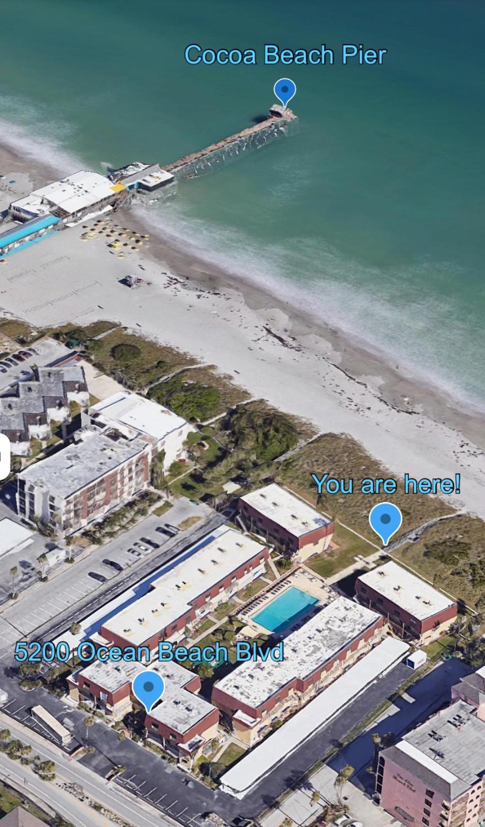 Condo By The Sea! Cocoa Beach Bagian luar foto